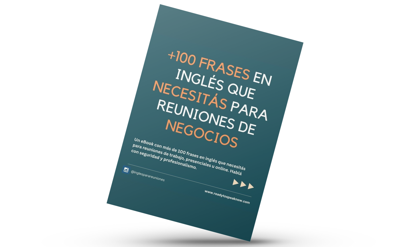 +100 FRASES EN INGLÉS QUE NECESITAS PARA REUNIONES DE NEGOCIOS